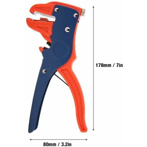 Pince TriCut professionnelle électricien 170 mm coupe dégaine et dénude  Wiha 38552