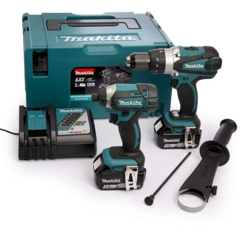 Combopack de 2 outils MAKITA DLX2145TJ (DHP458 - DTD152) - 18V LXT - 2x5,0 Ah -