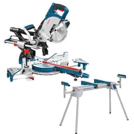 Bosch – Scie à onglet radiale 1600W 216mm – Capacité de coupe 70 x 312 mm – Moteur Brushless – Support de travail GTA 2600 – 615990FV8 (1/10)