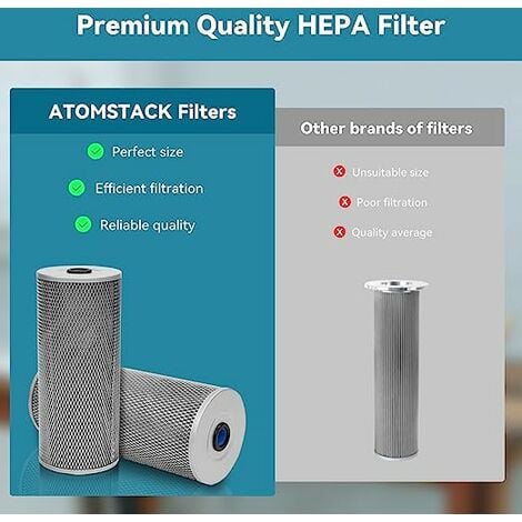 ATOMSTACK MAKER AP2 Filtre de rechange pour purificateur d'air, filtre  spécial pour purificateur d'air