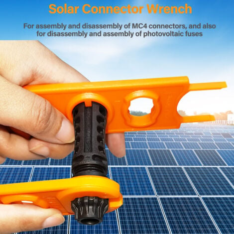 Clé à connecteur solaire MC4 – 2 pièces pour Outils d'installation