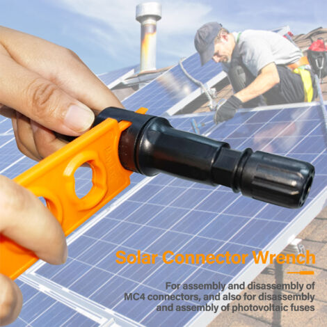 Clé, clé de connecteur de panneau solaire, outils de retrait de déconnexion  PV, clés à molette