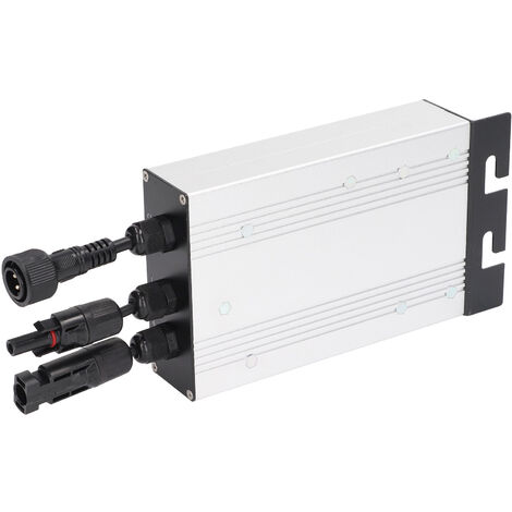 DEWIN Micro-onduleur connecté au réseau MPPT, Micro-onduleur réglable en  Puissance 1000W adapté aux Panneaux