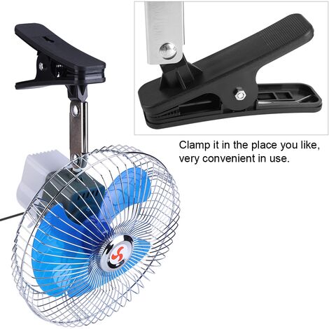 Climatiseur portable 12V pour voiture – Ventilateur évaporatif avec