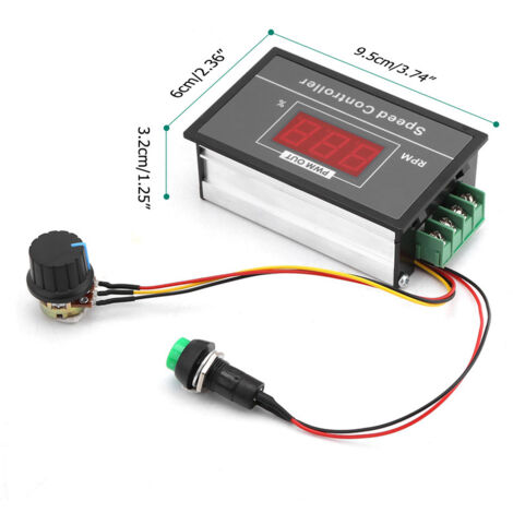 CONTRÔLEUR BRUSHLESS VITESSE 350W Scooter électrique Vélo électrique Acier EUR 40,84 - FR