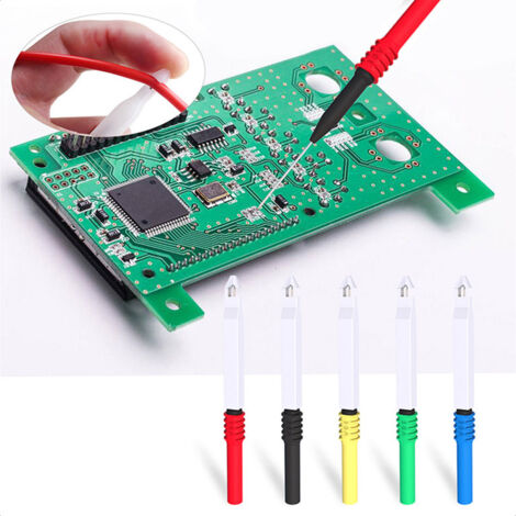 Kit De 30 Câbles De Test électrique Cleqee - Fiches Banane 4mm, Pinces Crocodile, Sondes De Perçage - Pour Auto Et électronique