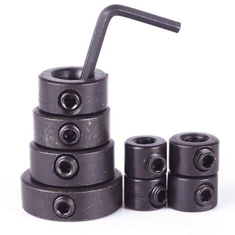 Butee De Portail 16 Butées De Profondeur Pour Forets 3-16 Mm - Avec Clé Hexagonale - Alliage Réglable Pocket Hole Jig