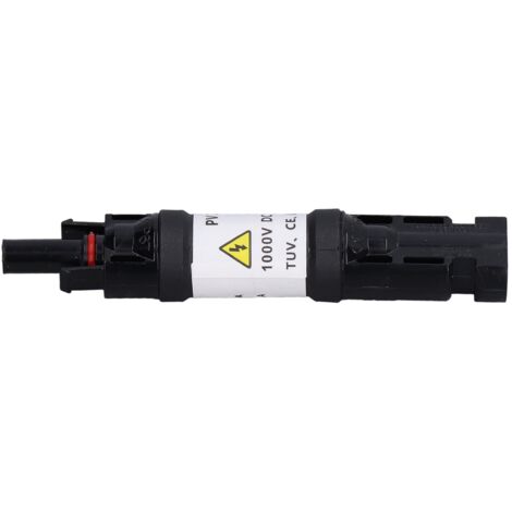 Connecteur Diode Solaire PV IP67 – Mâle/femelle, Porte-fusible – 1000V 10A – Pour Panneaux Solaires