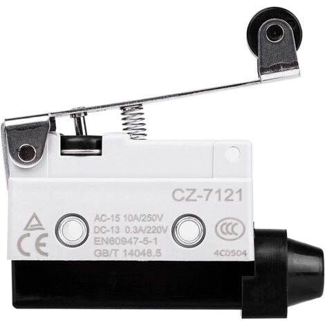 Heschen Interrupteur Fin De Course TZ-7120 - AC 380V 10A - Actionneur Charnière - IP54