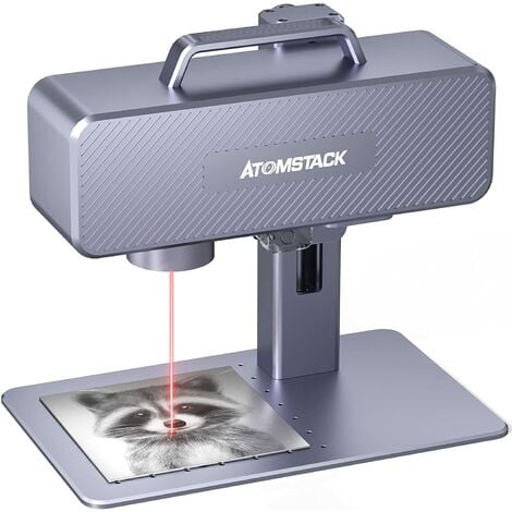 ATOMSTACK M4 Graveur Laser à Fibre, 1064nm Lumière Rouge Froide