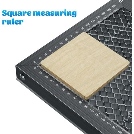 SCULPFUN Graveur Laser Table de travail en nid d'abeille 300x200x22mm pour graveur Laser à diode protégeant la table