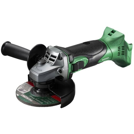 Meuleuse 18V HIKOKI 125mm - machine nue + coffret de transport Hitcase - G18DSL2W3Z