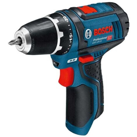 Perceuse visseuse 12V BOSCH GSR 12V-15 - machine nue - 0601868101
