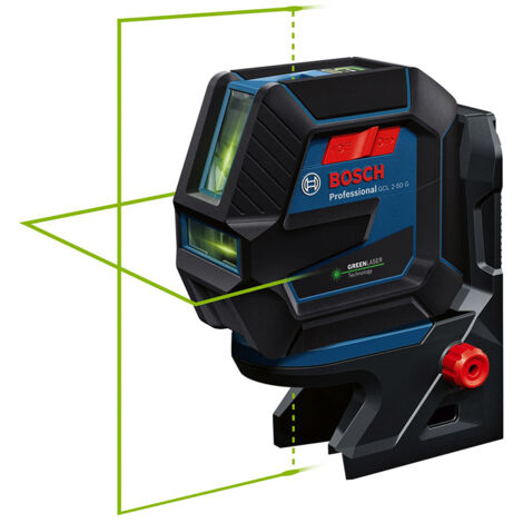 Laser en croix points et lignes 50m BOSCH GCL 2-50 G + trépied BT 150 - 0601066M01
