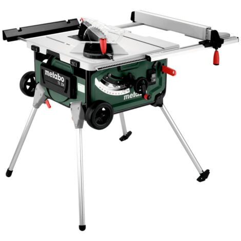 Scie sur table professionnelle 2000W avec socle METABO 254mm TS 254 - 600668000