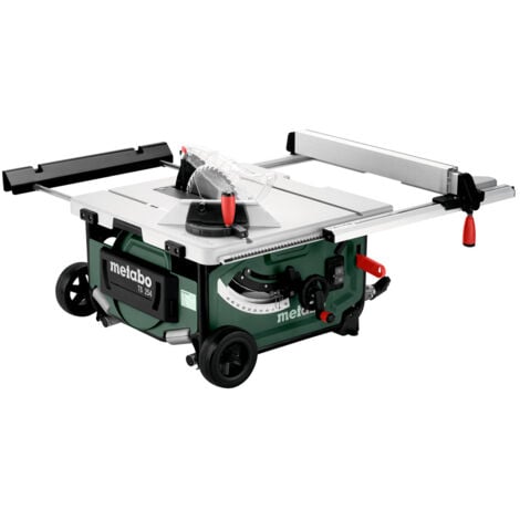Scie sur table professionnelle 2000W avec socle METABO 254mm TS 254 - 600668000