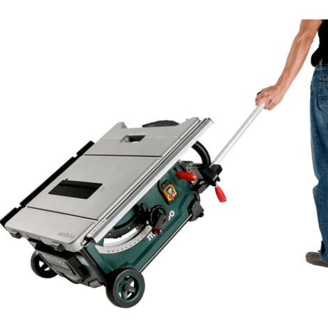 Scie sur table professionnelle 2000W avec socle METABO 254mm TS 254 - 600668000