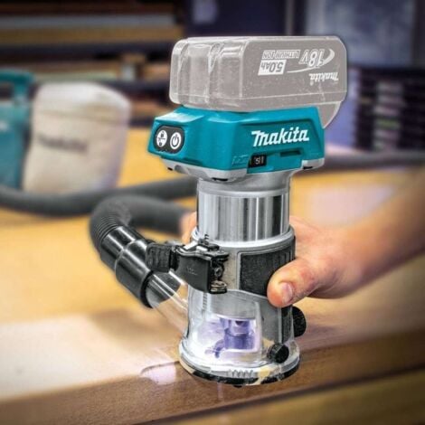 Affleureuse 18V MAKITA 8mm - machine nue - DRT50Z