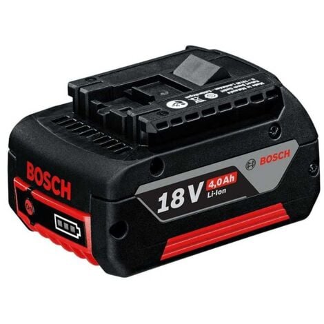Pack Starter 18V BOSCH - 2 batteries Li-Ion 4Ah + chargeur - 1600A019S0