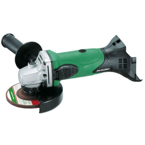 Hikoki – Meuleuse 18V Li-Ion Ø125mm – Moteur Brushless – Protection anti-redémarrage – Pour béton armé – Machine nue