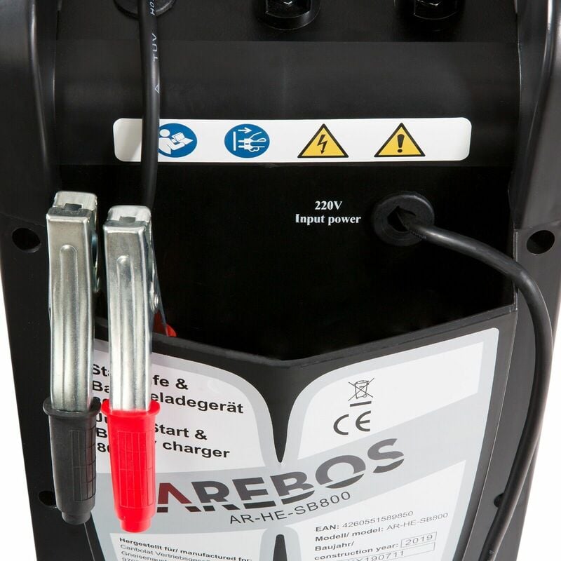 ABSINA Batterieladegerät KFZ für Auto & Motorrad - 6V & 12V Blei Ladegerät  Autobatterie-Ladegerät (1-tlg)