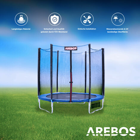 AREBOS Trampolin Randabdeckung Federschutz Trampolin Randschutz
