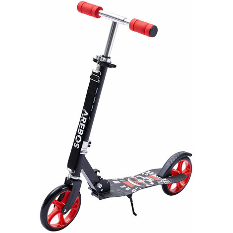 Scooter LED Roller Kinderroller Tretroller Cityroller Kickroller klappbar stabil 