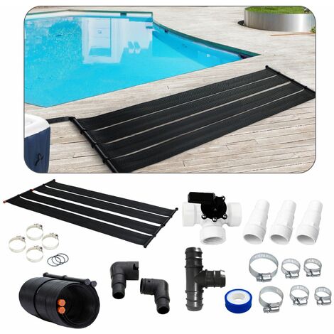AREBOS 2x Solarheizung Solarkollektor Poolheizung Solarmatte Solarabsorber