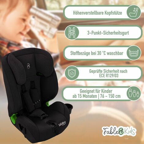 Fablekids Autokindersitz Nala – Klasse 9-36kg, EC Produktbild-Vorschau 7