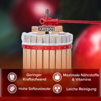 Güde Obstpresse OP6 / 12 / 18 / 30 L, Apfelpresse, Beerenpresse
