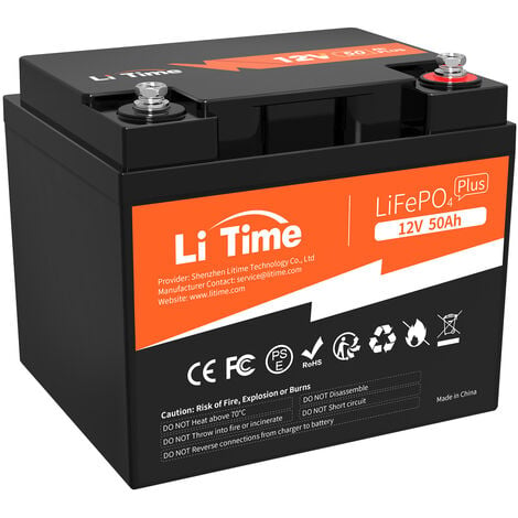 Batterie au lithium Lifepo4 avec écran LCD Batterie de stockage