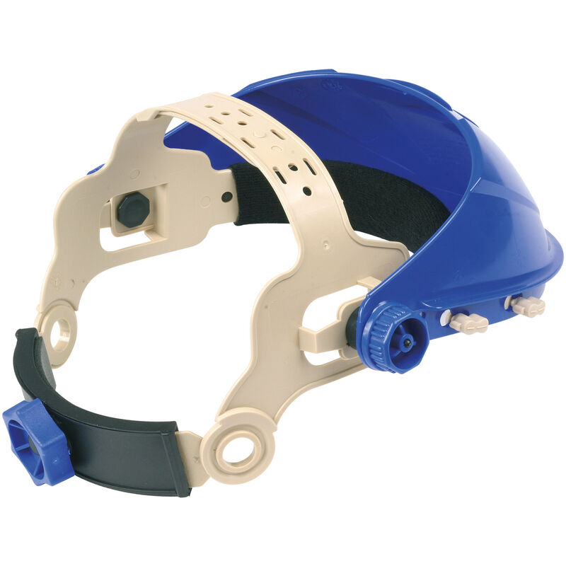 SINGER - Calotte de protection porte-visière bleu - FORCECAL - Ce produit de marque Singer est neuf.