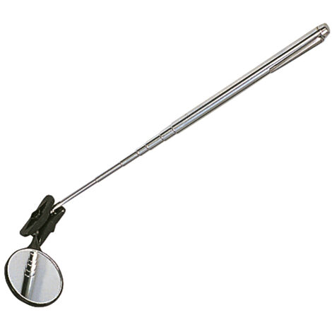 KS Tools - Miroir télescopique avec double articulation, 120 - 660 mm - 550.1030