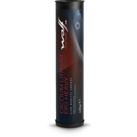 WOLF - Graisse calcium lithium EP2 HEAVY - 400g - 8331602 - Ce produit de marque WOLF est neuf.
