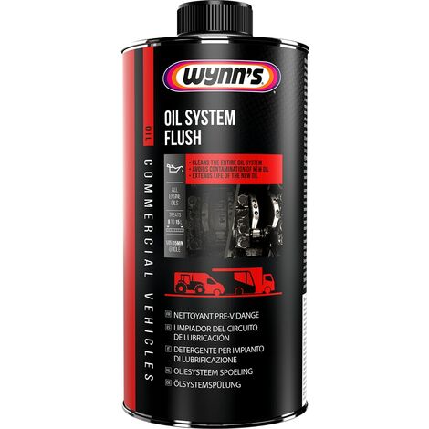 WYNN'S - Nettoyant pré-vidange circuit d'huile pour véhicules commerciaux - 1000 ml - W47290