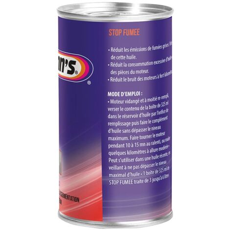 WYNN'S - Additif huile stop fumée - 325 ml - W50875 - Ce produit de marque WYNNS est neuf.