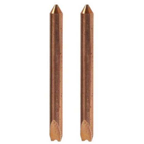 Telwin – Paire d'électrodes de soudage par points 990378 – Procédé de soudage MIG – Intensité 200A – Tension 230V – Diamètre 1.6mm