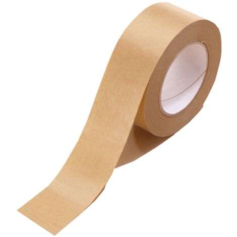 Mottez – Rouleau adhésif en papier Kraft 48mm – B982V – Longueur 100m – Épaisseur 50 microns – Pour emballage et bricolage écologique