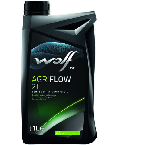 WOLF - Bidon Agriflow 2T 1L pour moteur 2 temps - 8327872