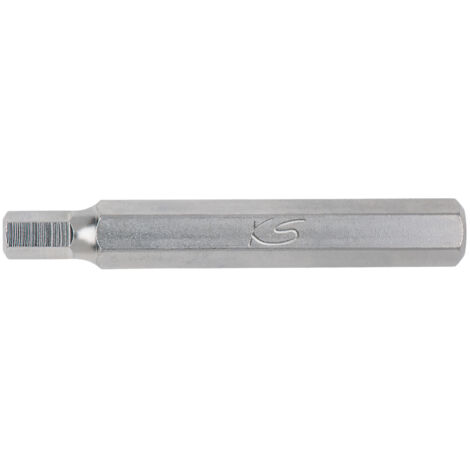 KS Tools - Embout de vissage 6 pans, L.75 mm - Entraînement 10 mm - 6 mm - 975.1006