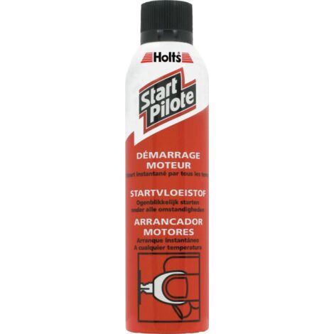Démarrage moteur START PILOTE 300ml – Additif carburant pour moteurs essence – Aérosol pour démarrage rapide – Compatible avec tous moteurs – Holts (1/5)