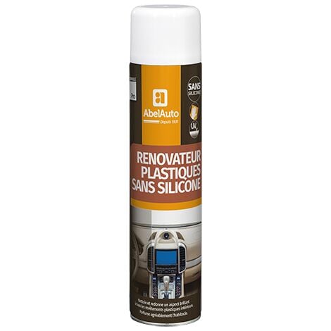 ABEL - Rénovateur plastiques sans silicone - aérosol de 600ml - 005002 - Ce produit de marque Abel est neuf.