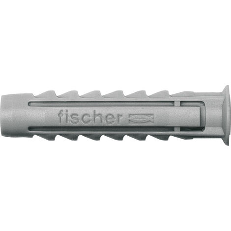 Fischer – Cheville nylon 8x40 pour béton et matériaux pleins – Boîte de 100 pcs – Quadruple expansion pour charges élevées