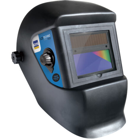 GYS – Masque soudeur LCD Techno 9/13 65048 – Teinte 4 à 13 – Champ de vision 92x42mm – Normes EN 175B, EN 166, EN 379 – Alimentation solaire