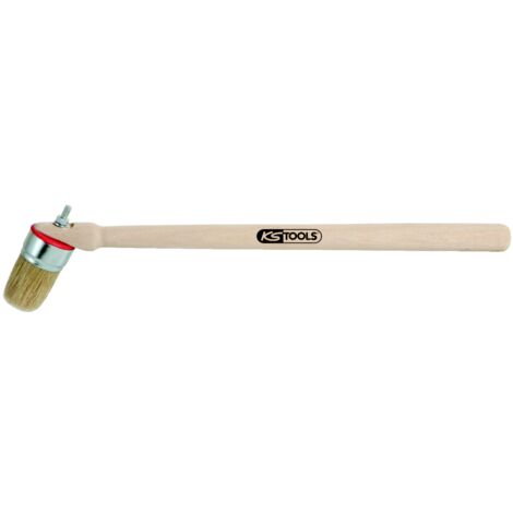 Ks Tools – Pinceau courbé à 45° pour graisse à pneu – Tête de 45mm – Application précise dans espaces restreints – Poids léger 250g