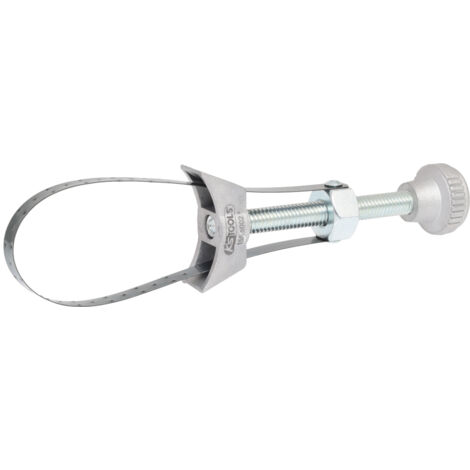 Kstools – Clé à filtre à huile 65-110 mm – Acier chrome vanadium – Sangle martelée pour prise ferme – Utilisation d'une main facile