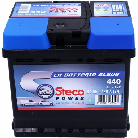 Batterie 12V 50Ah 440A STECO 440