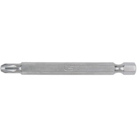 KS Tools - Boîte de 5 embouts de vissage POZIDRIV®, L.75 mm - 1/4'' - PZ2 - 911.7728 (1/2)