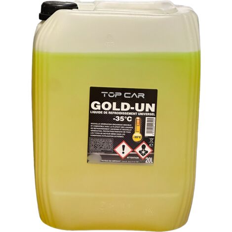 TOPCAR - Liquide de refroidissement universel -35°C - Bidon de 20 litres - BEX35020OC