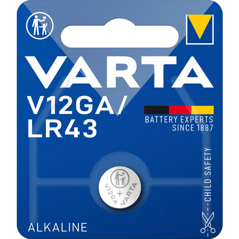 Pile alcaline 1.5V V12GA Varta LR43
